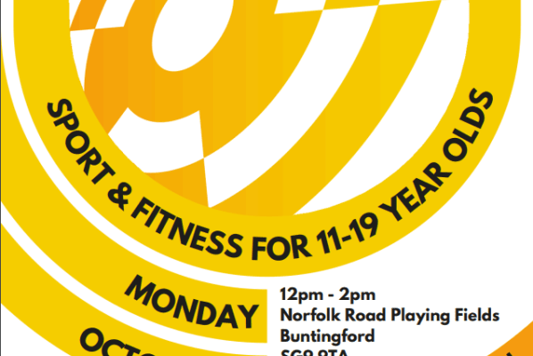 October Half-Term Free Sport and Fitness for 11 - 19 Year Olds 